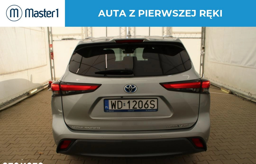 Toyota Highlander cena 208850 przebieg: 30409, rok produkcji 2021 z Rydzyna małe 191